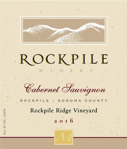 2016 Cabernet Sauvignon, Rockpile 1.5L