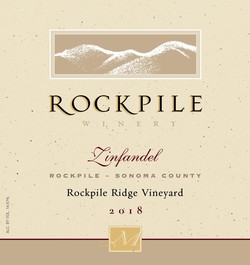 2018 Zinfandel, Rockpile Ridge Vineyard 1.5L