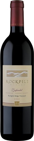 2021 Zinfandel, Rockpile Ridge Vineyard